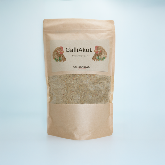 GalliAkut - der Brei speziell für Hühner