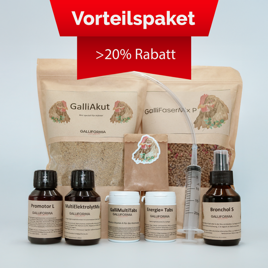 Start-Paket für die Hühnerapotheke