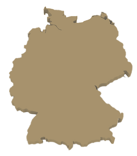 Abbildung zeigt Deutschlandkarte